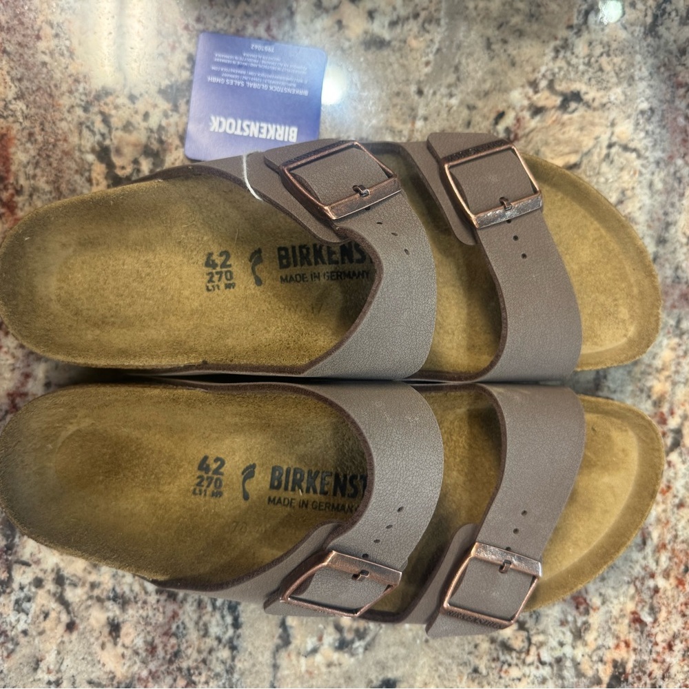 Birkenstock Taupe Sandals with Adjustable Straps